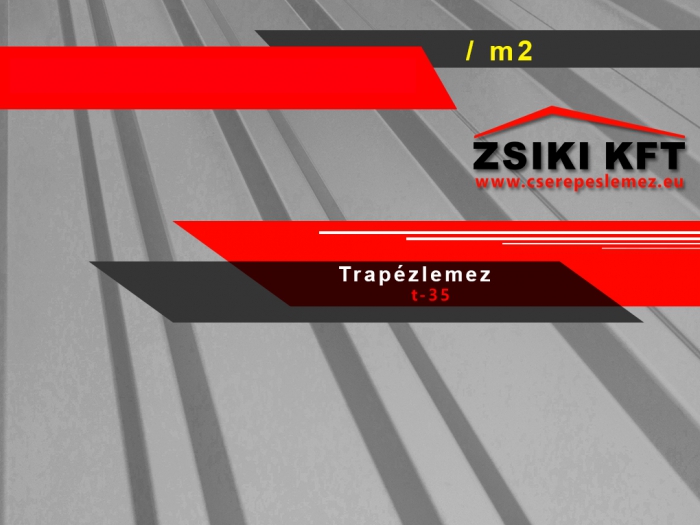 Trap&eacute;zlemez T-35